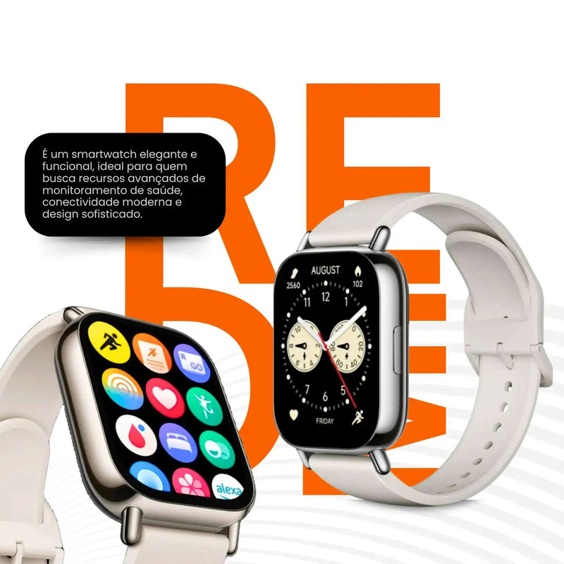 ⌚🔥 Xiaomi Redmi Watch 5 Lite – Tecnologia no seu pulso, estilo na sua rotina