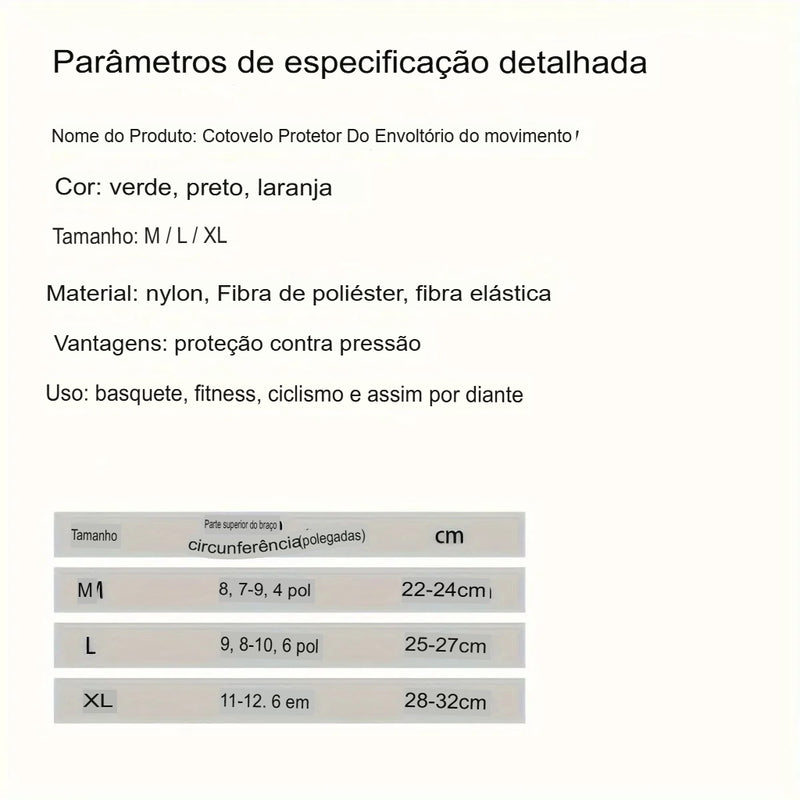 🛡️ ElboXtreme™ – Suporte, Potência e Proteção em Cada Movimento
