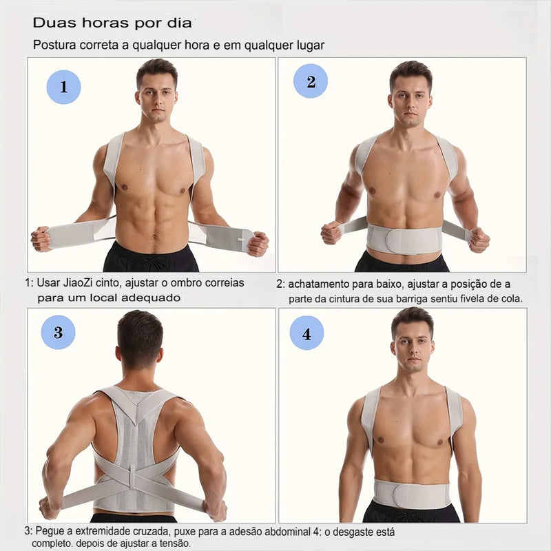 🧍‍♂️ PostureX™ – A Postura Que Você Sempre Quis, Sem Dor e Sem Esforço