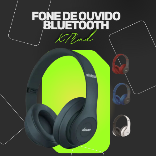 🎧💥 Fone de Ouvido XTRAD – Mergulhe em um Som Que É Puro Estilo!