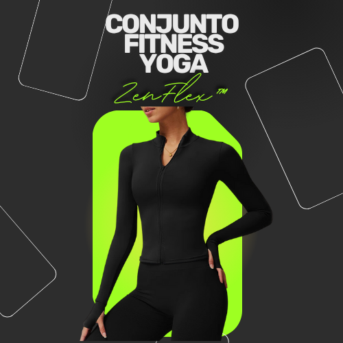 💫 ZenFlex™ — O Conjunto de Yoga Que Se Adapta ao Seu Ritmo!
