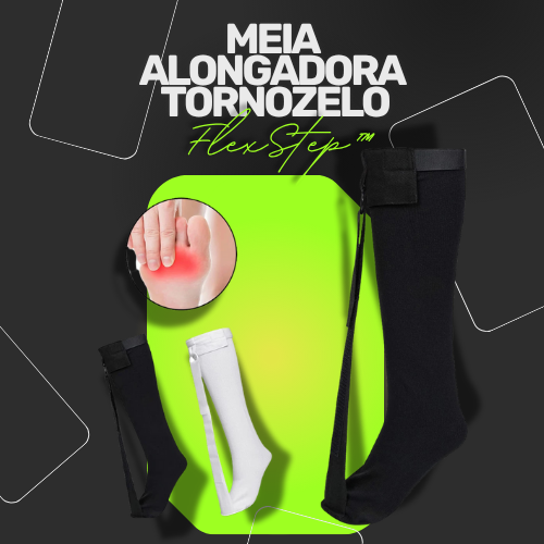 🦶 FlexStep™ – A Meia de Alongamento que Liberta Seu Movimento!